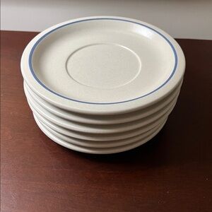 Pfaltzgraff Stoneware Yorktowne Saucers (set of 6)